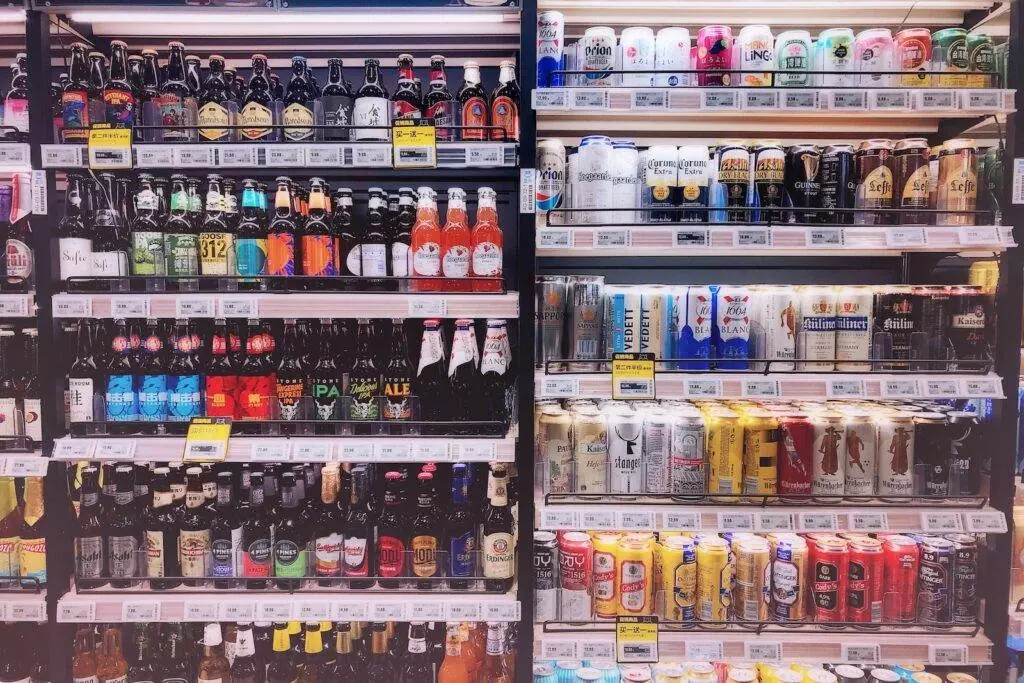 Assorted Bottles And Cans In Commercial Coolers--Are Consumer Staples A Good Investment