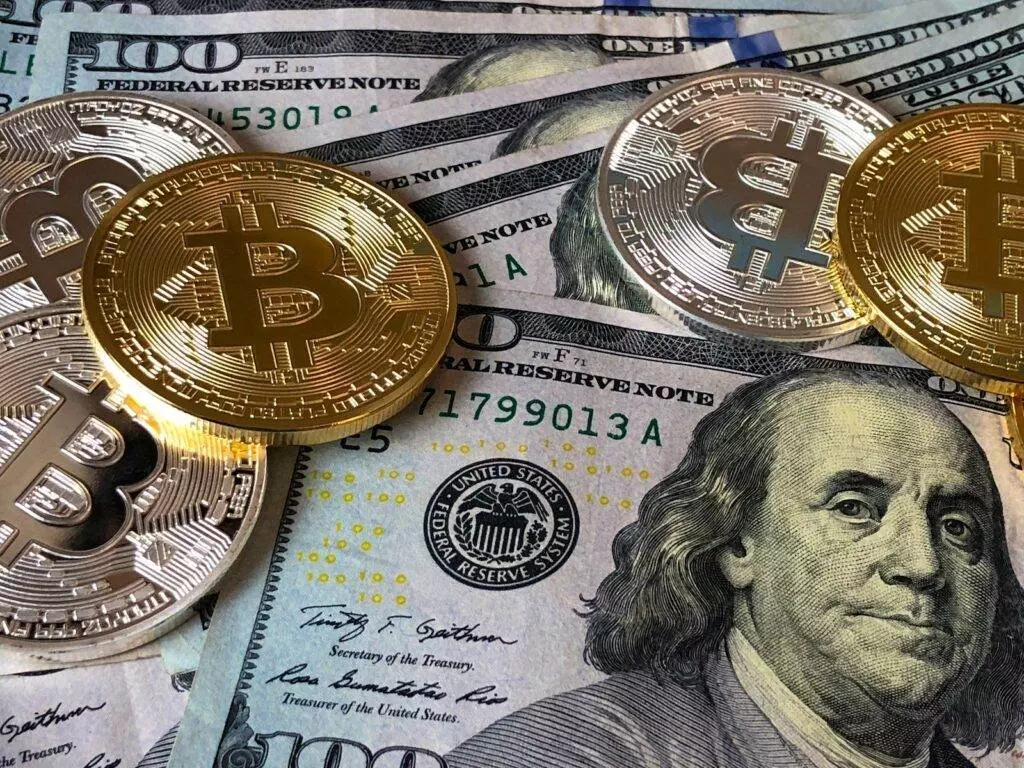 Bitcoins And U.s Dollar Bills - The Dividend Snowball Effect